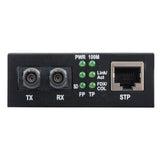 EFB Elektronik EL022V2 netværksomformer til medie 100 Mbit/s 1310 nm Multitilstand Sort