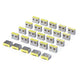 StarTech.com 25P-USB-A-BLOCKER portblokering USB Type-A Sølv, Grøn Plast 25 stk
