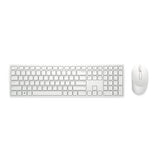 DELL KM5221W-WH tastatur Mus inkluderet Kontor RF trådløst QWERTY Nordisk Hvid