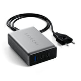 Satechi ST-TC100GM-EU oplader til mobil enhed Universel Grå Vekselstrøm Automatisk