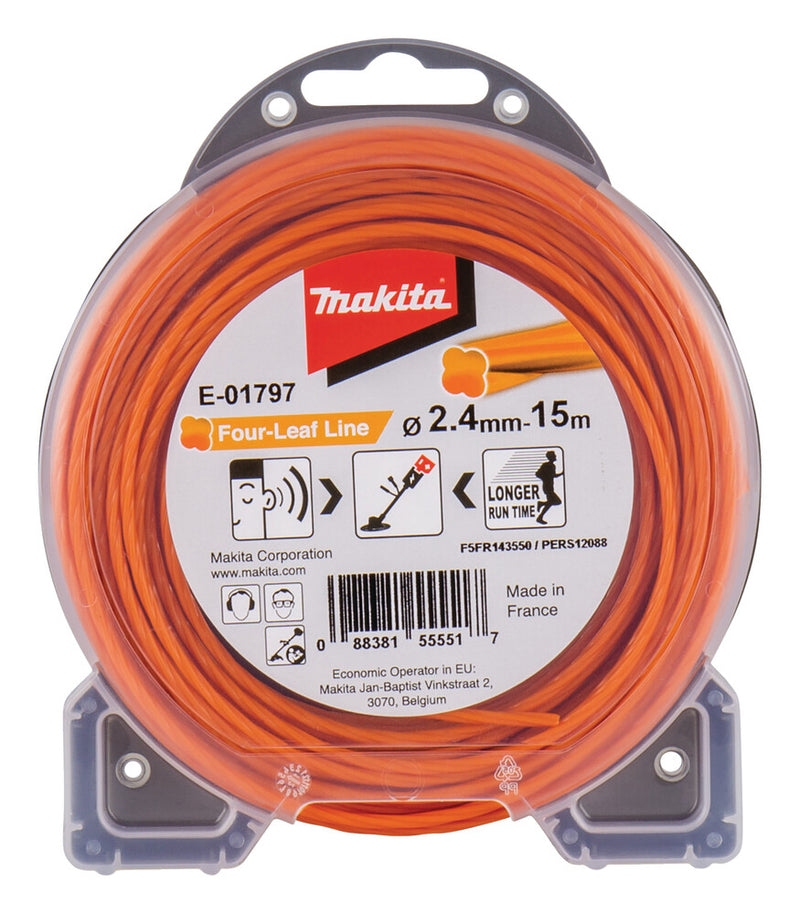 Makita E-01797 tilbehør til kratskærer & kantklipper Buskrydder tråd