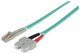 Intellinet 750158 InfiniBand og fiberoptisk kabel 2 m LC SC Turkisfarve