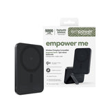 PanzerGlass empower™ by ® empower™ Bank m. Spin Stand | 5000mAh | Space Black