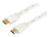 Prokord HDMI-H 0064 HDMI-kabel 0,5 m HDMI Type A (Standard) Hvid
