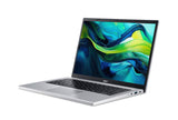 Acer Aspire Go 14 AG14-32P-328W Intel Core 3 N355 Laptop 35,6 cm (14") WUXGA 8 GB DDR5-SDRAM 512 GB SSD Wi-Fi 6 (802.11ax) Windows 11 Home Sølv