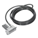 Targus ASP96RGLX kabellås Sølv 2 m