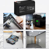 Extralink AGM 12V 7.2Ah - Batterie - 7.200 mAh Blybatterier (VRLA) 7,2 At