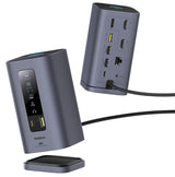Baseus B00568101813-01 dockingstation Ledningsført USB 3.2 Gen 1 (3.1 Gen 1) Type-C Grå