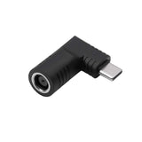 Akyga AK-ND-D02 kabel kønsskifter 7.4 x 5.0 mm + Pin USB-C Sort