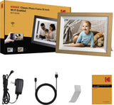 Kodak RCF-1012W digital fotoramme Hvid 25,6 cm (10.1") Berøringsskærm Wi-Fi