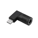 Akyga AK-ND-D01 kabel kønsskifter 7.9 x 5.5 mm + pin USB-C Sort