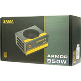 Inter-Tech SAMA FTX-850-B ARMOR enhed til strømforsyning 850 W 20+4 pin ATX ATX Sort