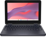 DELL Chromebook CC11260 Intel® N N150 29,5 cm (11.6") Berøringsskærm HD 4 GB LPDDR5-SDRAM 64 GB eMMC Wi-Fi 6E (802.11ax) ChromeOS Sort Nordisk