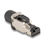 DeLOCK 86016 kabelsamler RJ45/LSA Sort, Sølv