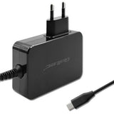 Qoltec 52388 oplader til mobil enhed Laptop, Bærbar spillekonsol, Strømbank, Smartphone, SmartWatch, Tablet Sort Hurtig opladning Indendørs