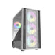 Cooler Master MasterBox 600 White Desktop Hvid