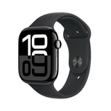 Apple Watch Series 10 OLED 46 mm Digital 416 x 496 pixel Berøringsskærm 4G Sort Wi-Fi GPS (satellit)