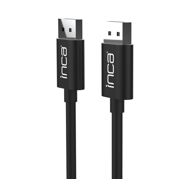Inca IDPD-20 DisplayPort kabel 2 m Sort