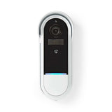 Nedis WIFICDP30WT dørklokke klokkespil Sort, Hvid