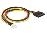 DeLOCK 0.4m SATA 15p / 4p 0,4 m
