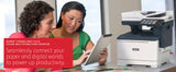 Xerox VersaLink C415, A4-format, 40 sider/min, dupleks kopiering/udskrivning/scanning/fax, PS3 PCL5e/6, 2 magasiner, 251 ark