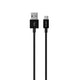 PURO PWCUSBCBLK USB-kabel USB 3.2 Gen 1 (3.1 Gen 1) 1 m USB A USB C 0,48 Gbit/sek. Sort