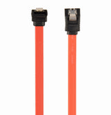 Gembird CC-SATAM-DATA90 SATA-kabel 0,5 m Sort, Rød