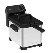 Tefal FR5030 Enkelt Enkeltstående 3000 W Frituregryde Sort, Rustfrit stål