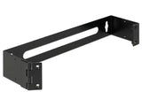 DeLOCK 43303 stativ 1U Vægmonteret stativ Sort