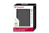 Transcend TS0GSJ25CK3 drevkabinet HDD/SSD kabinet Grå 2.5"