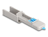 DeLOCK 20925 portblokering Portblokering + nøgle Micro-USB Blå, Grå Plast 5 stk