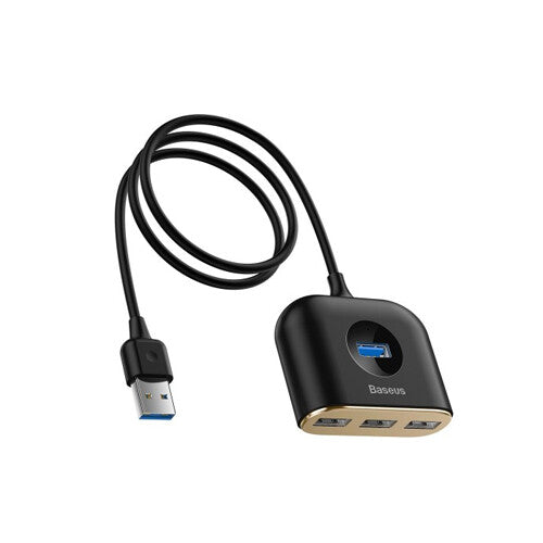 Baseus Square round 4-in-1 USB 3.2 Gen 1 (3.1 Gen 1) Type-C 480 Mbit/s Sort