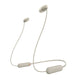 Sony WI-C100 Headset Trådløs I ørerne Opkald/musik Bluetooth Beige