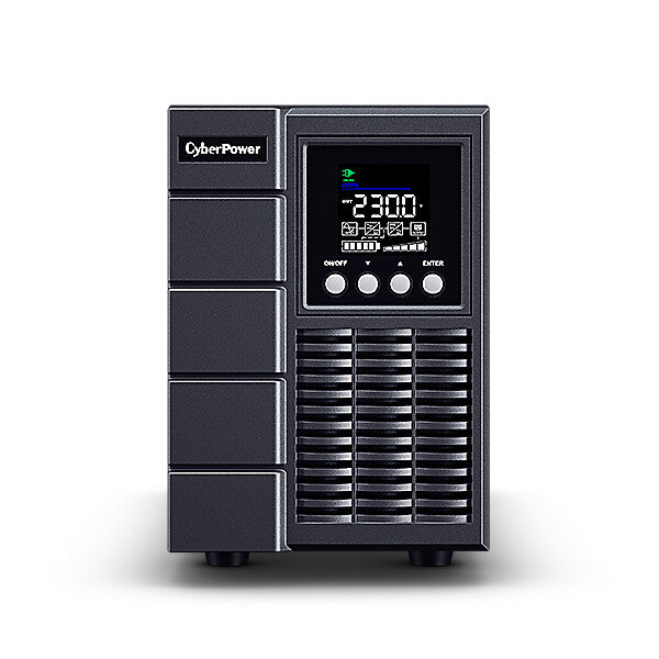 CyberPower OLS2000EA UPS-enhed Dobbeltkonvertering (online) 2 kVA 1800 W 4 AC stikkontakt(er)