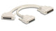 DeLOCK 67172 serielkabel Beige 0,3 m DB-HD 44 2 x DB-HD 44