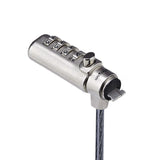 StarTech.com SSTDC4D-LAPTOP-LOCK kabellås Sort, Sølv 2 m