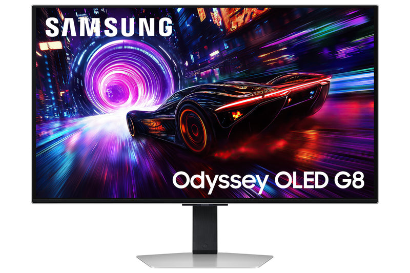 Samsung G81SF computerskærm 81,3 cm (32") 3840 x 2160 pixel 4K Ultra HD OLED Sølv