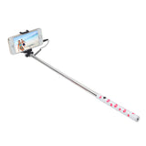 Ultron 173950 selfiestang Smartphone Lyserød, Sølv, Hvid
