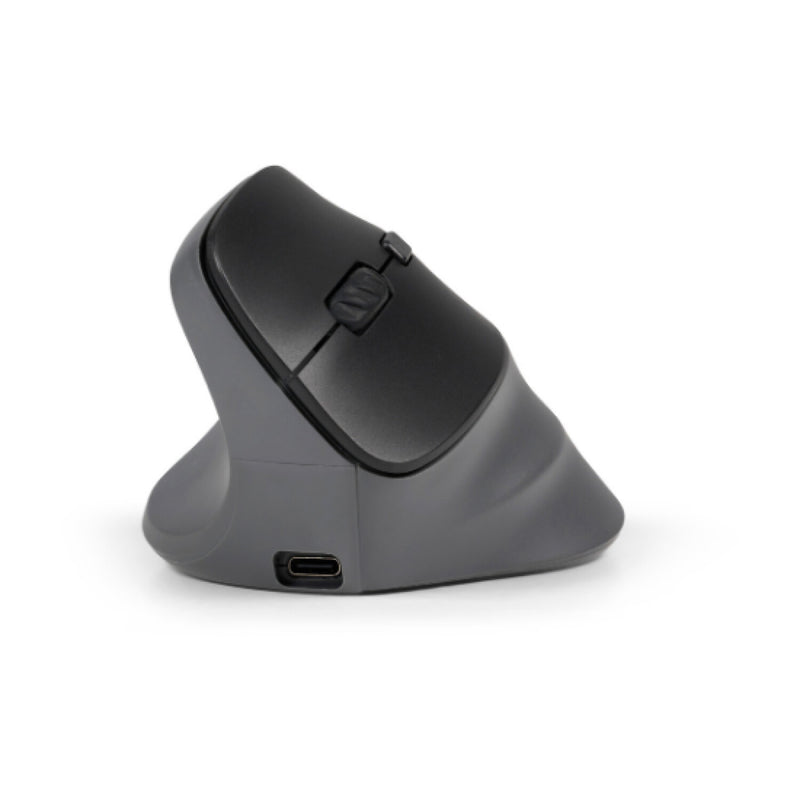 BakkerElkhuizen PRF Pro mus Kontor Venstre hånd RF Wireless + Bluetooth + USB Type-C Optisk 2400 dpi