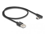 DeLOCK 80029 USB-kabel USB 2.0 0,5 m USB A USB C 0,48 Gbit/sek. Sort