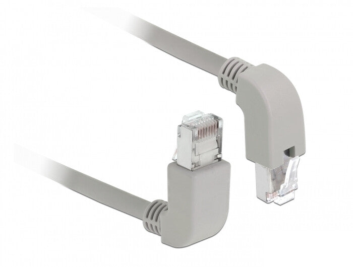 DeLOCK 85854 netværkskabel Grå 2 m Cat5e SF/UTP (S-FTP)