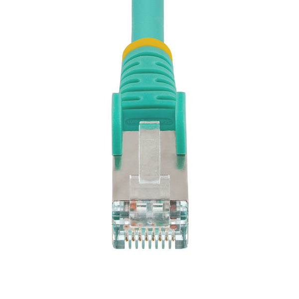 StarTech.com NLAQ-50C-CAT6A-PATCH netværkskabel Turkisfarve 0,5 m S/FTP (S-STP) Rund