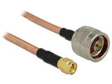 DeLOCK 88896 koaxial kabel RG-142 0,4 m SMA