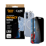 PanzerGlass ® | CARE by ® 3-in-1 Privacy Pakke iPhone 17