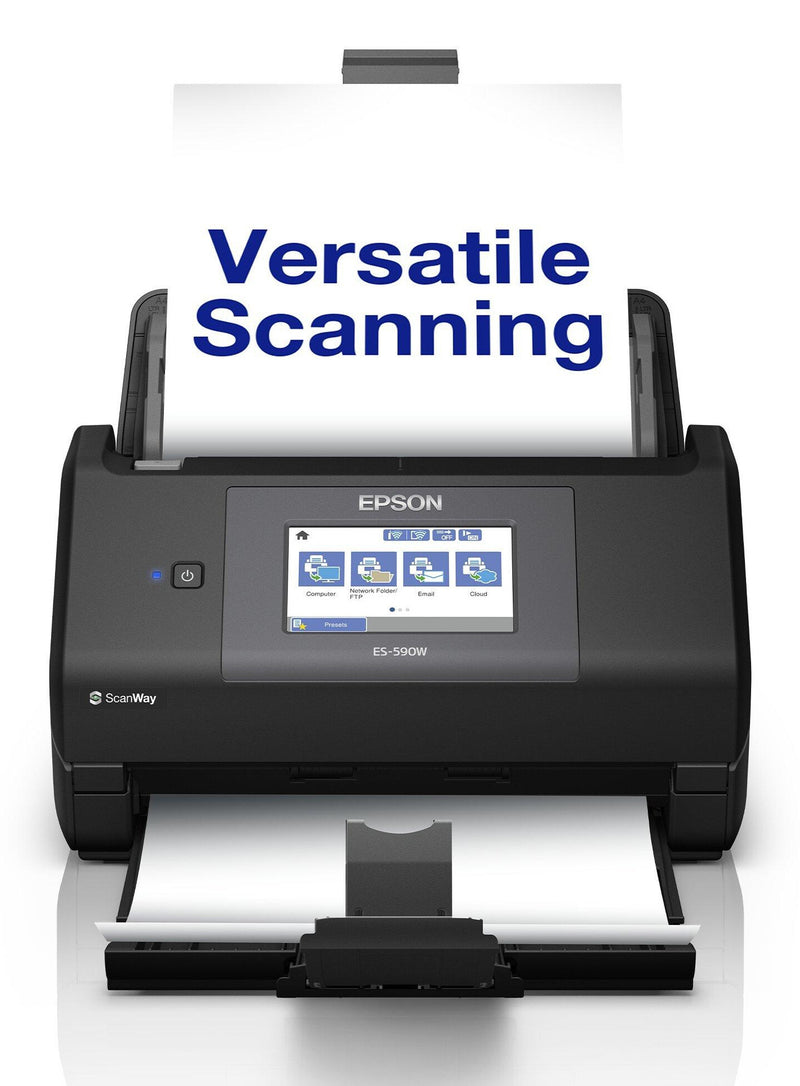 Epson WorkForce ES-590W Skanner med papir-tilførsel 600 x 600 dpi A4 Sort