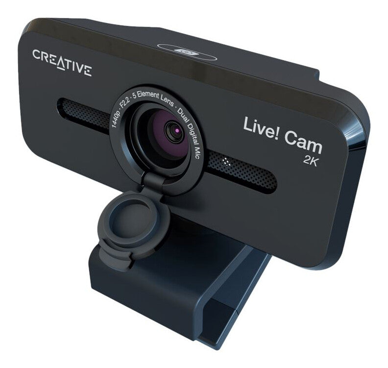 Creative Labs Creative Live! Cam Sync V3 webcam 5 MP 2560 x 1440 pixel USB 2.0 Sort