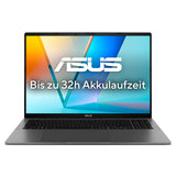 ASUS Vivobook S16 S3607VA-RP142W Intel Core 7 240H Laptop 40,6 cm (16") WUXGA 16 GB DDR5-SDRAM 1 TB SSD Wi-Fi 6 (802.11ax) Windows 11 Home Tysk Grå