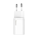 Baseus CCSP020102 oplader til mobil enhed Universel Hvid Vekselstrøm Indendørs