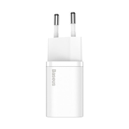 Baseus CCSP020102 oplader til mobil enhed Universel Hvid Vekselstrøm Indendørs