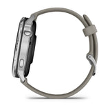 Garmin Venu 4 3,56 cm (1.4") AMOLED 45 mm Digital 454 x 454 pixel Berøringsskærm Sølv Wi-Fi GPS (satellit)